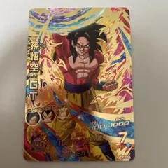 美品　ドラゴンボールヒーローズ　HJ6-50 孫悟空:GT UR