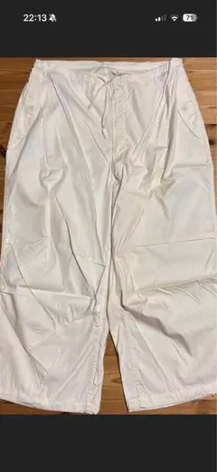 【超美品】レアサイズ US ARMY スノーカモパンツ ミリタリー 軍パン
