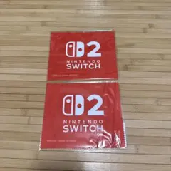 新品未使用 Nintendo Switch 2 マイクロファイバークロス 2枚