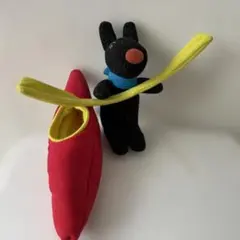 Gaspard et Lisa カヤック ぬいぐるみ マスコット