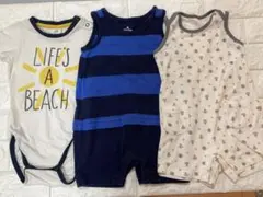 夏用ベビー服３枚セット(70センチ)