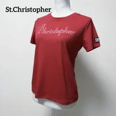 セントクリストファー テニスウェア Tシャツ ゲームシャツ ネイビー