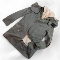 【エムケーミッシェルクラン オム】✨️秋冬服✨️ミリタリーモッズコート カーキM