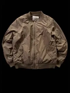 00s archive MA1 ジャケットy2k 短丈 unknown カーキ