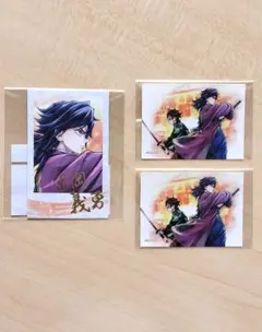 鬼滅の刃 C106 「繋ぐ」 WEBSHOPくじ チェキ風ブロマイド 冨岡義勇