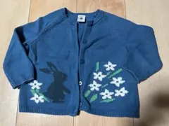 プチバトーキッズカーディガン