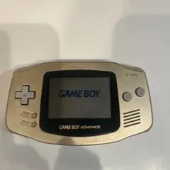 任天堂 ゲームボーイアドバンス 本体 ゴールド ソフト2本付