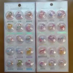 ぷくぷく立体シール　カプセルシール　2種セット　スイーツ　デザート