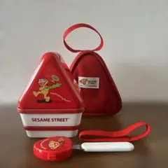 SESAME STREET エルモ 弁当箱　セサミストリート　ミスタードーナツ