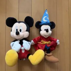 ミッキー ぬいぐるみ2個セット