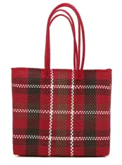 オンライン完売品 ファミリア メルカドバッグ ミニバッグ レッド