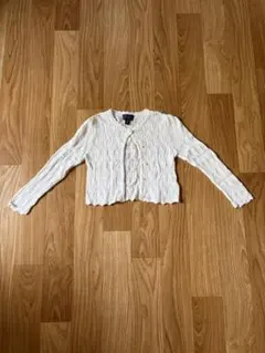 POLO Ralph Laurenケーブルニット カーディガン 4T