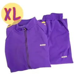 ジャージ セットアップ スウェット パープル ストリート ライン 韓国