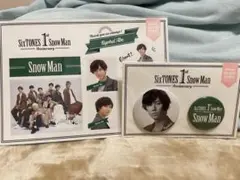 SnowMan 阿部亮平 1stAnniversary 缶バッジ ステッカー