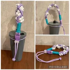 パラコード ボトルストラップ ハンドメイド