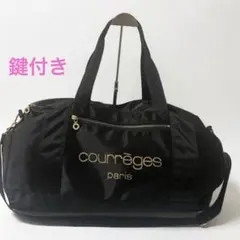 クレージュ ボストンバッグ レザー ブラック 南京錠 2026年最新】Courreges レディース ボストンバッグ・旅行用バッグの