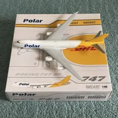 飛行機模型1/400ダイキャスト ポーラーDHL塗装747-8F N858GT 飛行機模型1/400ダイキャスト ポーラーDHL塗装747-8F N858GT - メルカリ