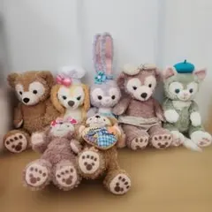ディズニーリゾート ダッフィーフレンズ ぬいぐるみ セット