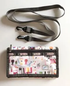 LeSportsac ショルダーウォレット　サコッシュ　マルチケース