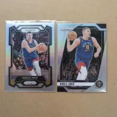 NIKOLA JOKIC 23-24-25 PRIZM SILVER 2枚セット