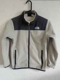 THE NORTH FACE フリースジャケット ベージュ/チャコールグレー