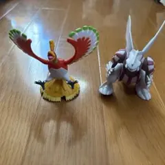 ポケモン　フィギュア　モンコレ　ホウオウ　パルキア