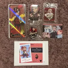 ツイステ　カリム　カード　キーホルダー　アクキー　ラベル缶