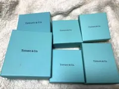 TIFFANY＆Co ティファニーアクセサリーク空箱ショッパー付６セットおまとめ