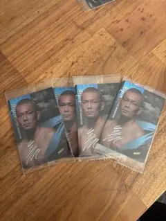 RIZINウエハース 皇治 カード 4枚セット