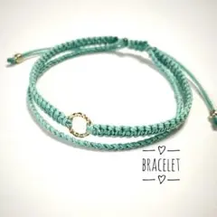 ブレスレット　ハンドメイド　ミサンガ　レディース