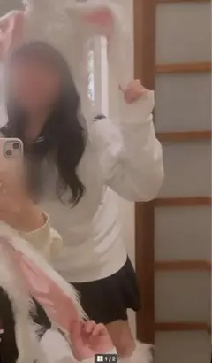 コスプレ うさぎ耳 うさぎセット 白バニー 文化祭