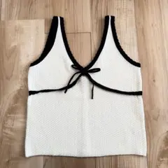 完売品 SeaRoomlynn スカラップアメスリKnitトップス ブラック - メルカリ