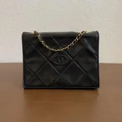 CHANELマトラッセ ココマークショルダーバッグ A-13076 - メルカリ