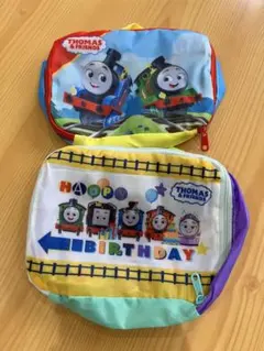 トーマス　カプセルトイ　ミニバック２個セット