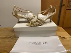 NEBULONI E. ベージュ 36.5 23.5㎝ハイヒールトゥモローランドのサムネイル