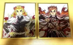 鬼滅の刃　無限城編　猗窩座再来　web shopくじ　アクリル色紙　煉獄杏寿郎