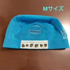 ルネサンス　スイムキャップ　水泳帽　水色　Мサイズ