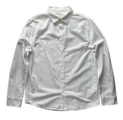 ZARA ホワイトシャツ 長袖 綿100% 14 164