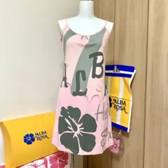 美品平成ギャルy2k00sALBA ROSA ハイビスカス ホワイト - メルカリ