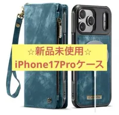 新品未使用 iPhone17pro ケースCaseMe 手帳型ケース ストラップのサムネイル