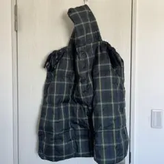 ミキハウハス　ダウンブランケット　フード付き