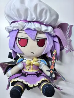 は*ん様 東方Project ふもふもふらん ぬいぐるみ 缶バッジ・ケース付き