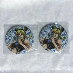 JOJOWORLD3 ジョセフ・ジョースター 空条徐倫 グリッター缶バッジ