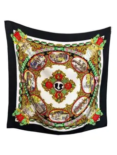 専用　美品！ヴィンテージ HERMES シルク スカーフ カレ