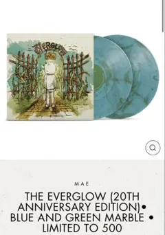 MAE The Everglow LP レコード　20周年　限定盤