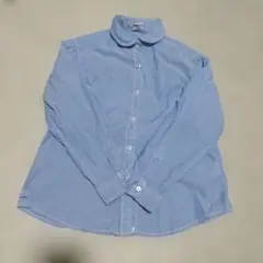 BACK NUMBER KIDS 水色 襟シャツ サイズ120