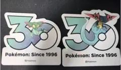 ポケモン韓国限定30周年記念ステッカー　ドラメシヤ　ドラパルト