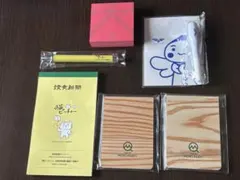 【新品】文房具まとめ売り　★メモ帳5点セット ボールペン付きのサムネイル