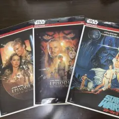 ［特価］スターウォーズ シールポスター 3枚セットのサムネイル