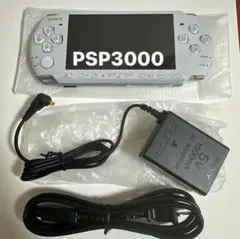PSP-3000 パールホワイト バッテリー 充電器つき！